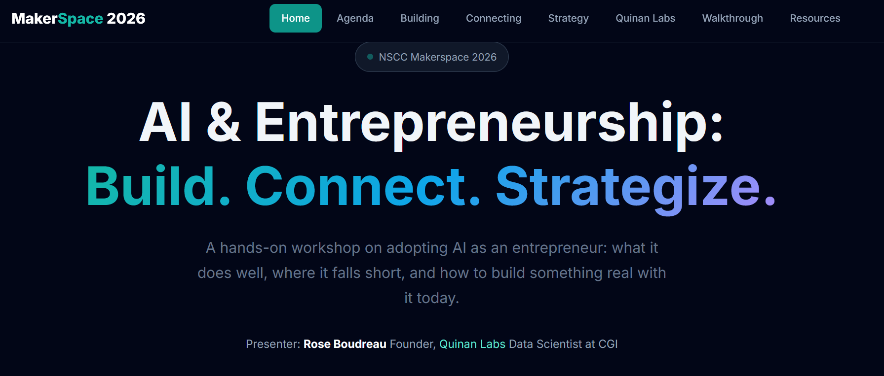 Makerspace 2026 Presentation